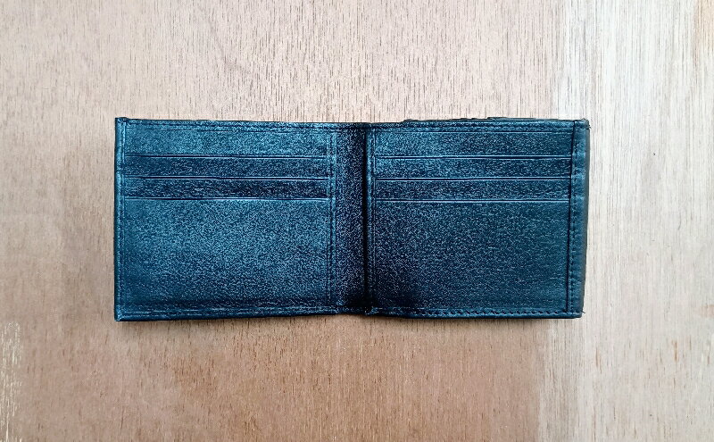 【ふるさと納税】☆世界にひとつだけ☆　わんこの二つ折りコンパクト財布　☆オレンジ☆ 財布 お財布 二つ折り サムネイル3