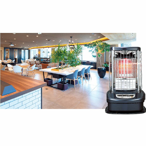 【ふるさと納税】[コロナ] ブルーバーナ(業務用タイプ) 31〜43畳用 ブルーメタリック GH-E12F(A) 業務用暖房 業務用ストーブ オフィス暖房 大型電気暖房機器 暖房器具 石油ストーブ 灯油 ストーブ おしゃれ【217P001】 サムネイル3