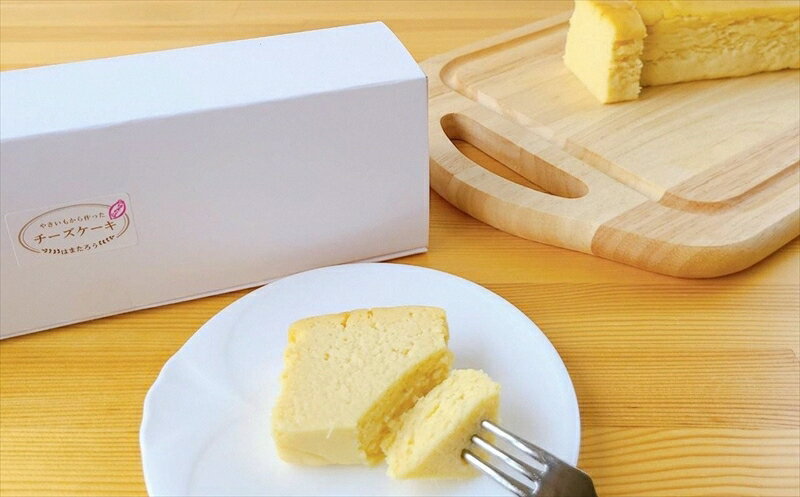 【ふるさと納税】【焼き芋屋さんのスイーツ】さつまいもを使った やきいもチーズケーキ 約20cm・400g×1本[ZA108]【 新潟県 柏崎市 】 - 画像2