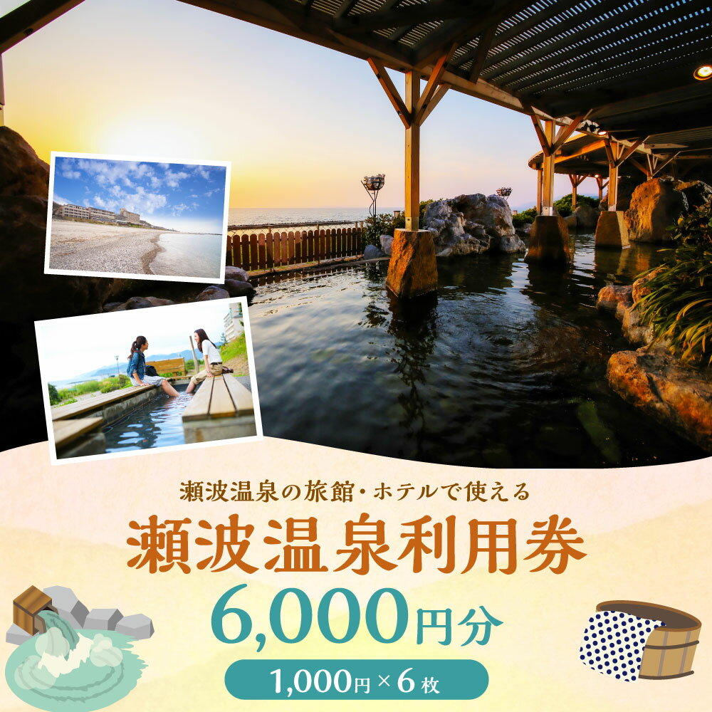【ふるさと納税】瀬波温泉利用券 6,000円分 (1,000円×6枚) 温泉 温泉券 入浴券 チケット 観光 宿泊 ホテル お土産 新潟県 村上市 K2 サムネイル2