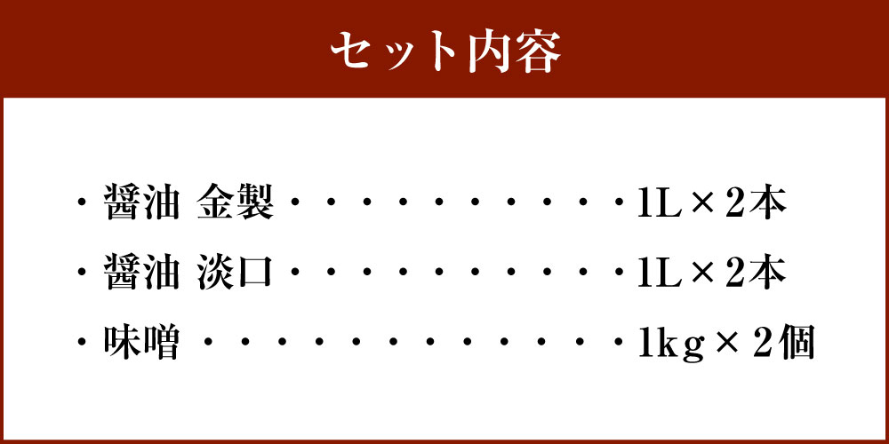 【ふるさと納税】テンヤ醤油・味噌 6個セット 醤油 金製 1L×2本 醤油 淡口 1L×2本 味噌 1kg×2個 調味料 しょうゆ みそ 発酵食品 お取り寄せ 新潟県 村上市 A4057 サムネイル3