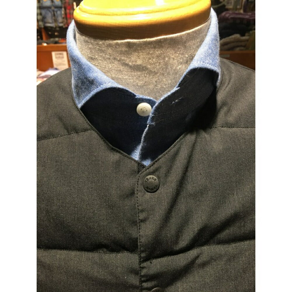 【ふるさと納税】数量限定 ダウンベスト Blue Snow White マルニ オリジナル 難燃 繊維 ライトダウンベスト ブラック アウトドア 軽量 雪国 キャンプ 普段使い シーズンレス 送料無料 新潟県 妙高市 サムネイル2