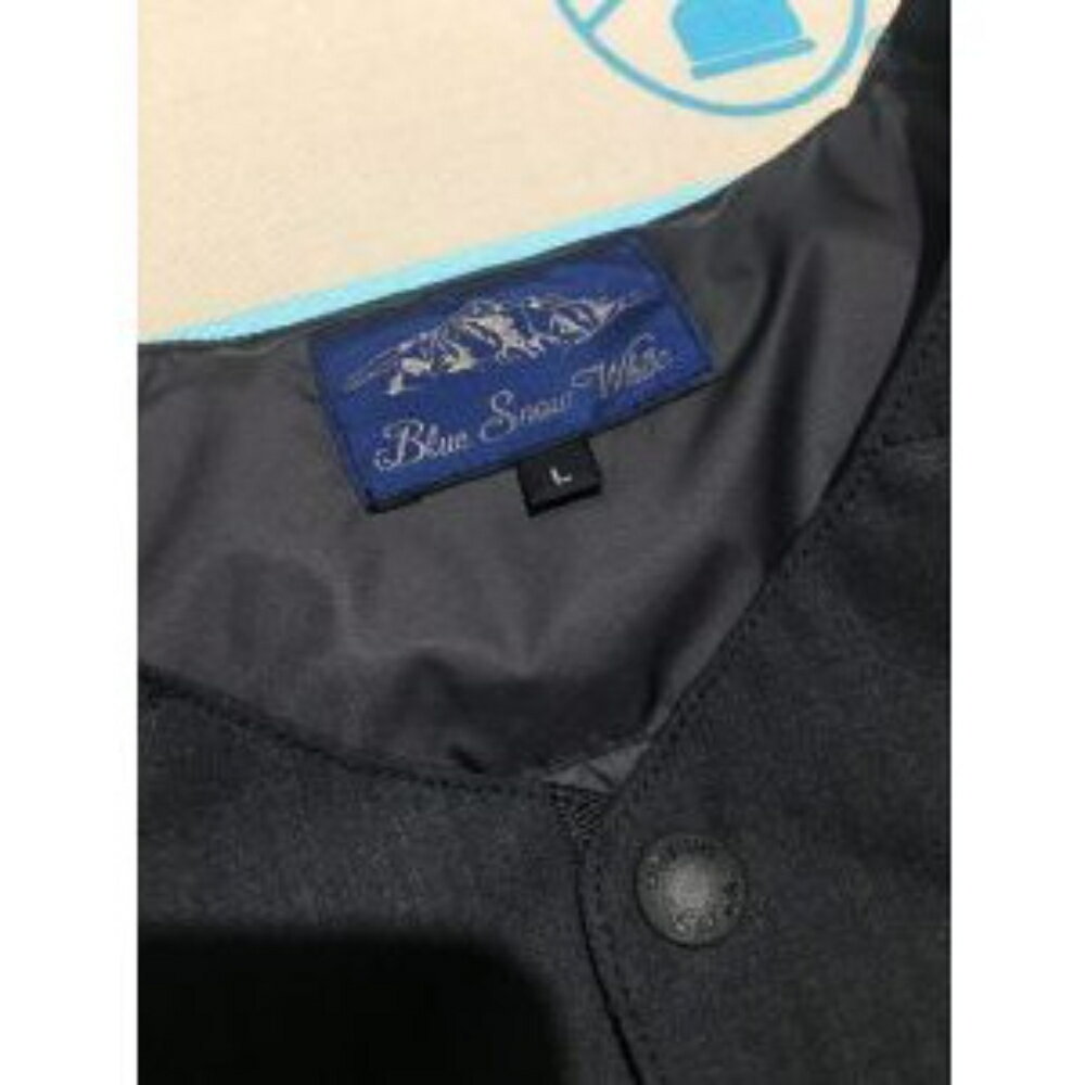 【ふるさと納税】数量限定 ダウンベスト Blue Snow White マルニ オリジナル 難燃 繊維 ライトダウンベスト ブラック アウトドア 軽量 雪国 キャンプ 普段使い シーズンレス 送料無料 新潟県 妙高市 サムネイル3