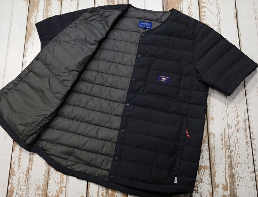 【ふるさと納税】数量限定 Blue Snow White マルニ オリジナル 難燃ダウン Tシャツ ブラック 無地 M L XL XXL XXXL メンズ レディース ユニセックス アウトドア ダウン アウター 軽量 雪国 難燃 薪ストーブ キャンプ シーズンレス 秋 冬 雪 防寒 日本製 新潟県 妙高市 サムネイル3