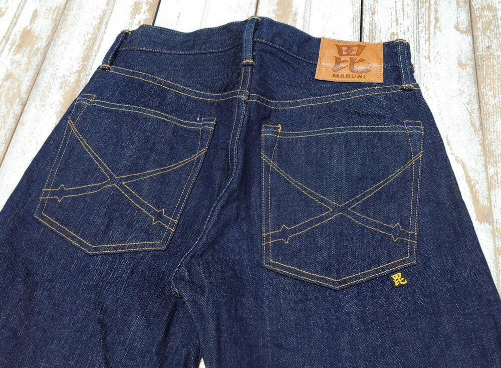 【ふるさと納税】毘沙門天 天然藍ジーンズ BI-24246 セミタイトストレート 選べる 9サイズ ( W29 ～ W40 ) メンズ パンツ デニム カジュアル 上質 穿きやすい シーズンレス 日本製 新潟県 妙高市 サムネイル2