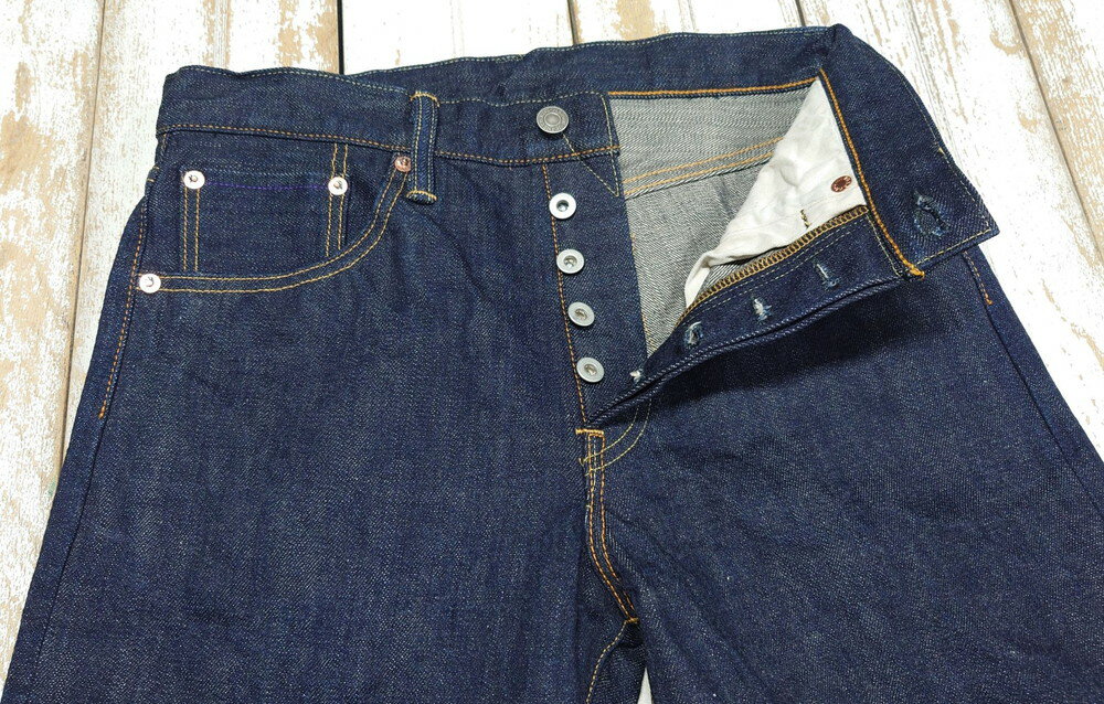 【ふるさと納税】毘沙門天 天然藍ジーンズ BI-24246 セミタイトストレート 選べる 9サイズ ( W29 ～ W40 ) メンズ パンツ デニム カジュアル 上質 穿きやすい シーズンレス 日本製 新潟県 妙高市 サムネイル3