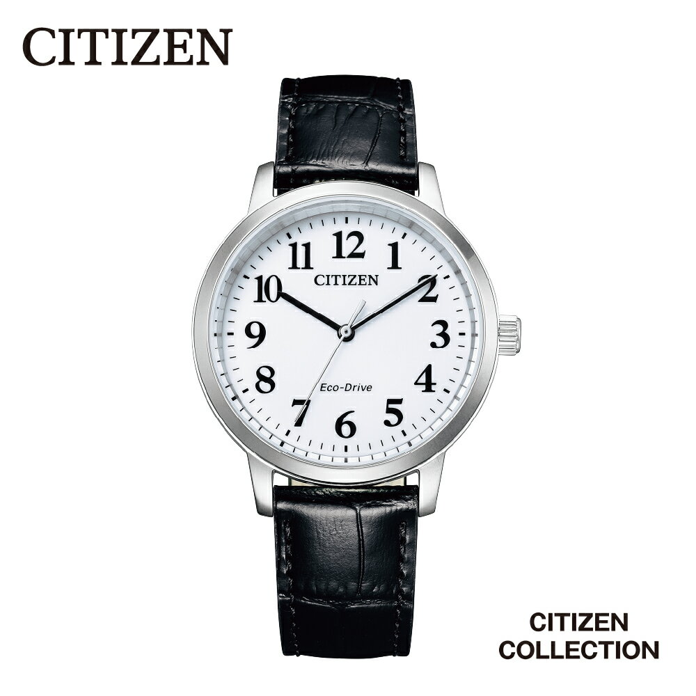 【CITIZEN】 シチズンコレクション BJ6541-15A シチズン 腕時計 防水 光発電 エコ・ドライブ カーフ革 クリスタルガラス メーカー保証 メンズ レディース 新潟県 妙高市