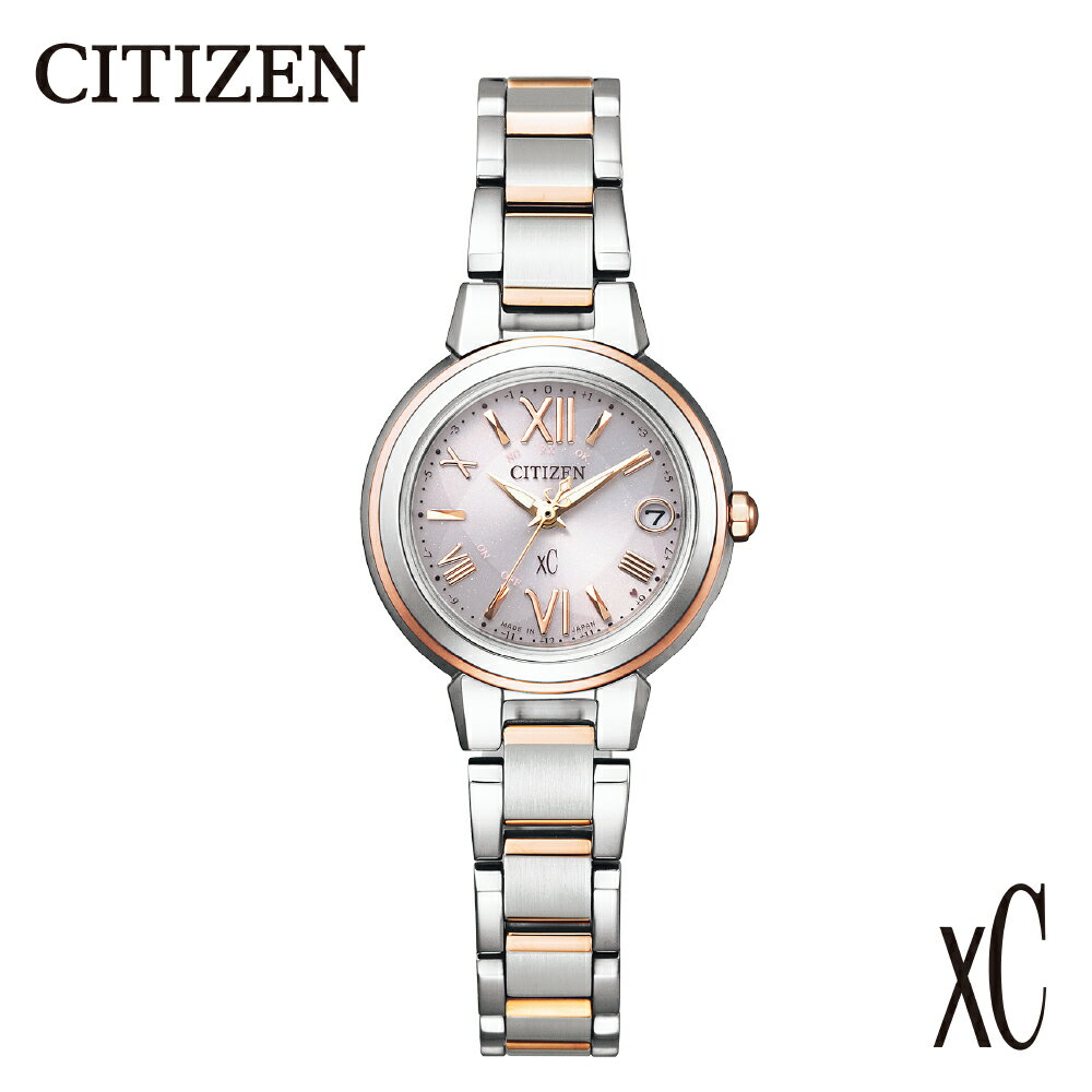 【CITIZEN】 クロスシー ES9434-53W シチズン 腕時計 レディース ピンクゴールド 光発電 エコ・ドライブ 防水 デュラテクトプラチナ ステンレス サファイアガラス メーカー保証 新潟県 妙高市