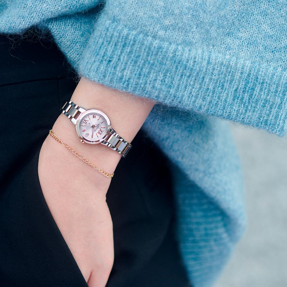 【ふるさと納税】【CITIZEN】 クロスシー ES9434-53W シチズン 腕時計 レディース ピンクゴールド 光発電 エコ・ドライブ 防水 デュラテクトプラチナ ステンレス サファイアガラス メーカー保証 新潟県 妙高市 サムネイル2