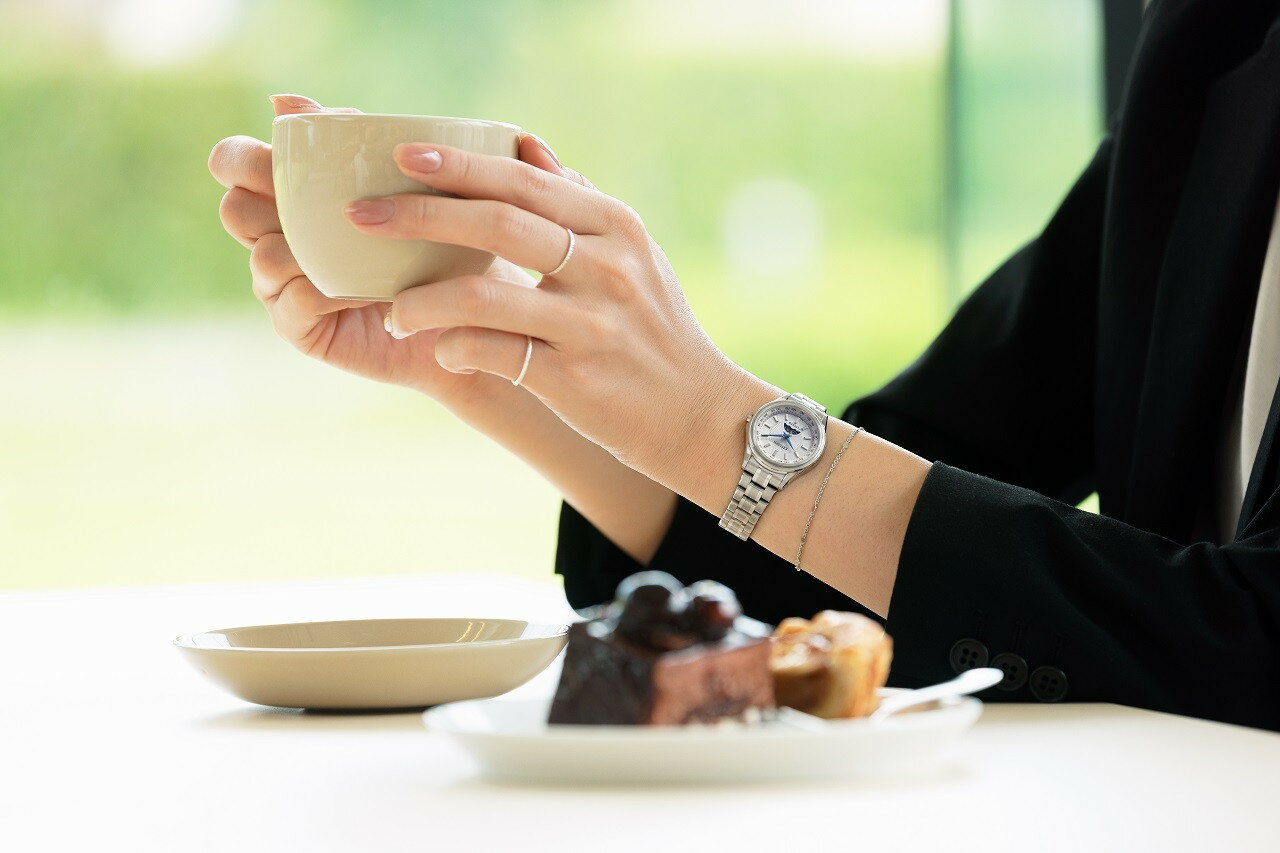 【ふるさと納税】【CITIZEN】 エクシード EE1010-62W シチズン 腕時計 レディース 記念モデル シルバー ブルー 光発電 エコ・ドライブ ソーラー 電波受信 防水 デュラテクトプラチナ スーパーチタニウム サファイアガラス メーカー保証 新潟県 妙高市 サムネイル2