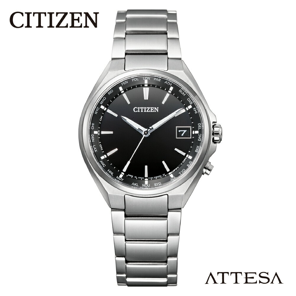 【 CITIZEN 】 アテッサ CB1120-50E シチズン 腕時計 メンズ 電波時計 光発電 エコ・ドライブ 防水 ATTESA メーカー保証 新潟県 妙高市