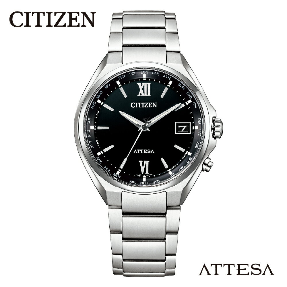 【 CITIZEN 】 アテッサ CB1120-50G シチズン 腕時計 メンズ 電波時計 光発電 エコ・ドライブ 防水 ATTESA メーカー保証 新潟県 妙高市
