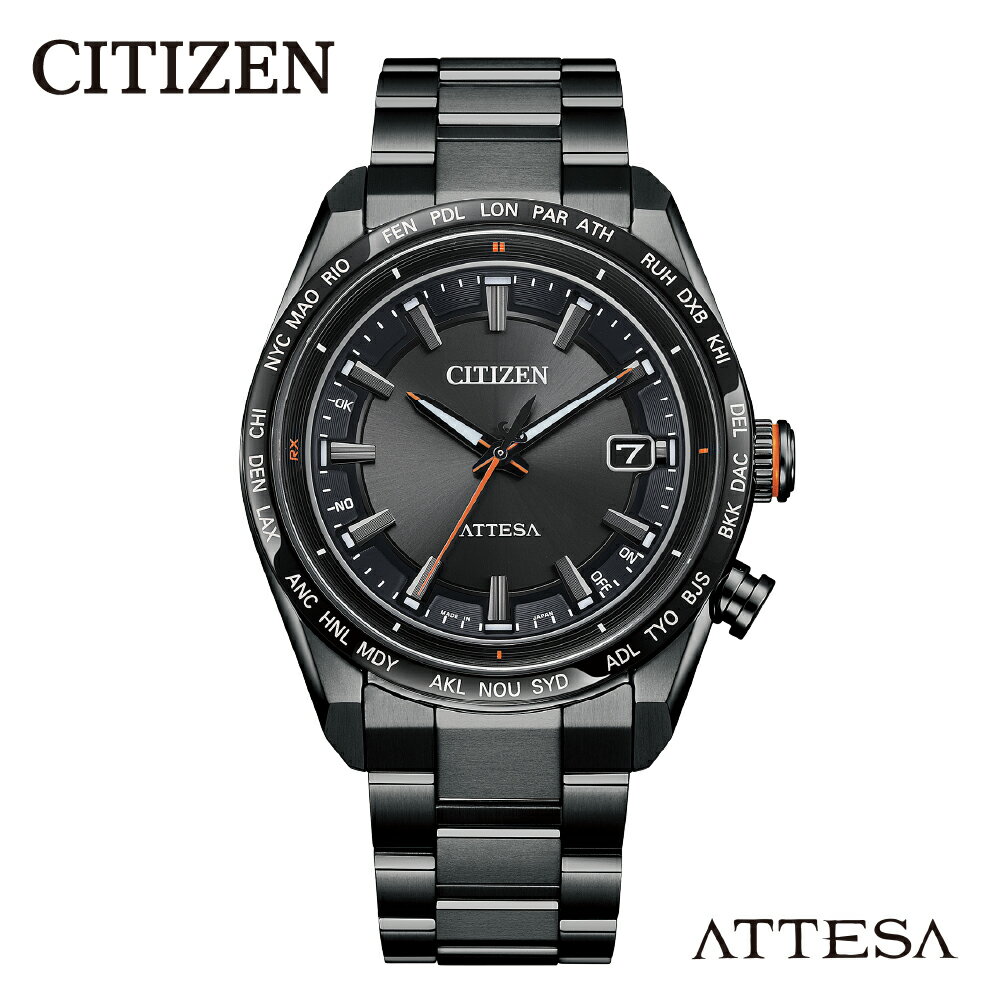 【 CITIZEN 】 アテッサ CB0286-61E シチズン 腕時計 メンズ 電波時計 光発電 エコ・ドライブ 防水 ATTESA メーカー保証 新潟県 妙高市