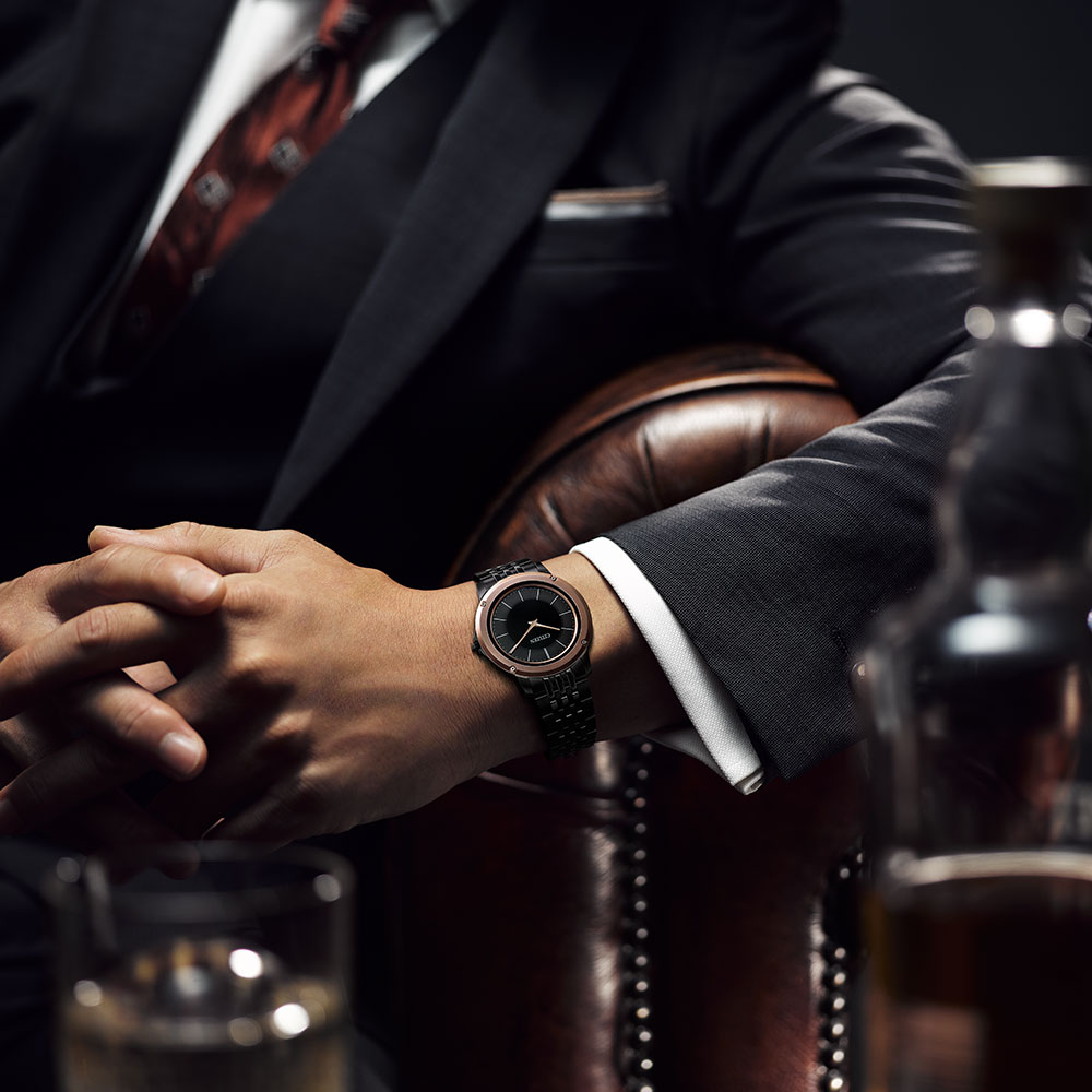 【ふるさと納税】【CITIZEN】エコ・ドライブ ワン AR5054-51E シチズン 腕時計 メンズ 光発電 エコ・ドライブ ソーラー デュラテクトDLC ステンレス 日常生活用防水 フル充電時: 約1年可動 メーカー保証 新潟県 妙高市 サムネイル3