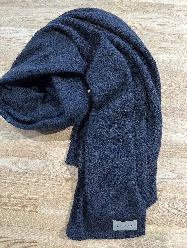 ストール セーブルカシミヤブランケットストール ( ネイビー ) | ニット ブランケット メンズ レディース シンプル 無地 秋 冬 春 プレゼント ギフト 新潟県 五泉市 株式会社ナック RBD792201