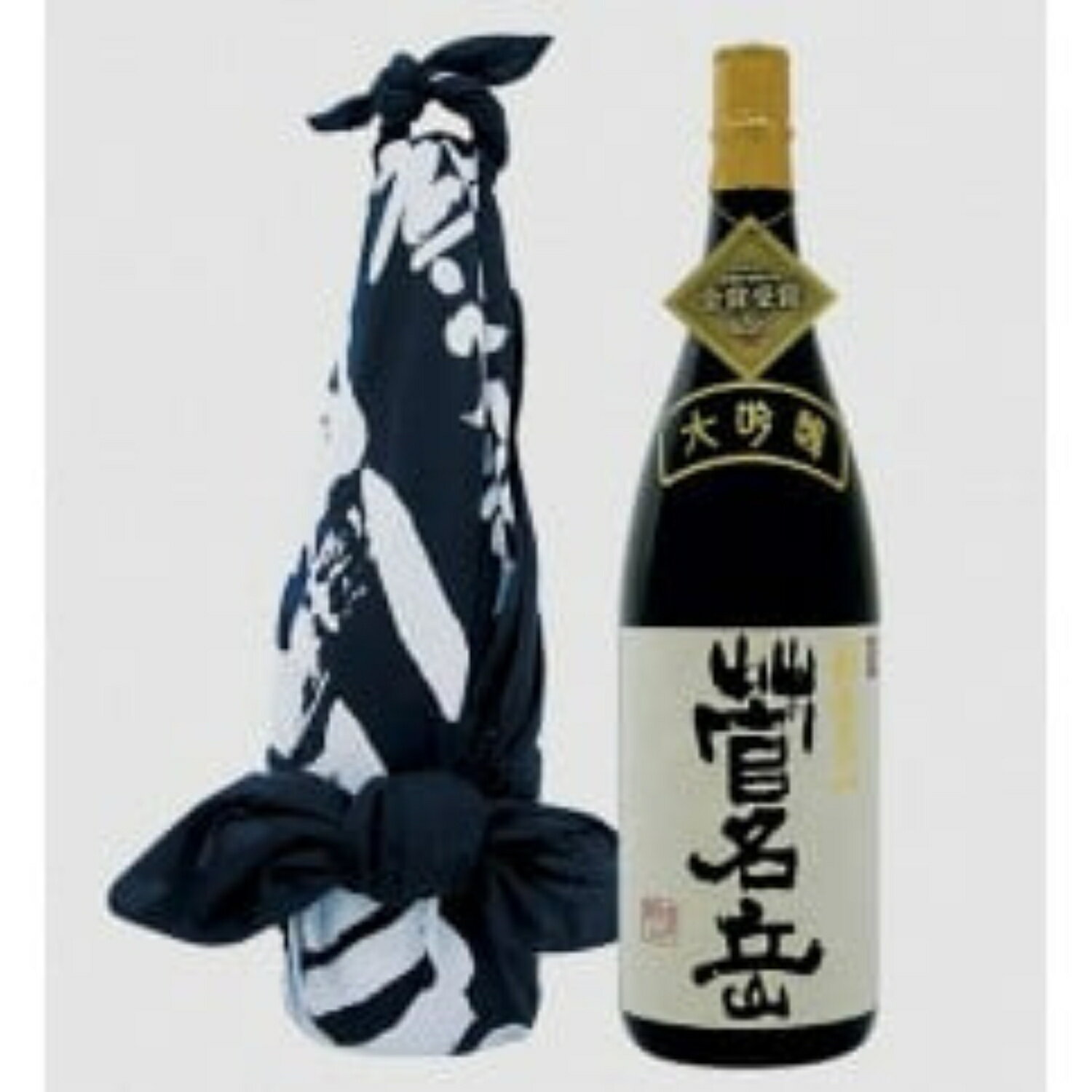 日本酒 大吟醸 菅名岳 1.8L × 1本 近藤酒造 新潟 | 清酒 お酒 酒 さけ 地酒 一升瓶 お取り寄せ 取り寄せ 人気 おすすめ 贈り物 贈答 プレゼント ギフト 父の日 新潟県 五泉市