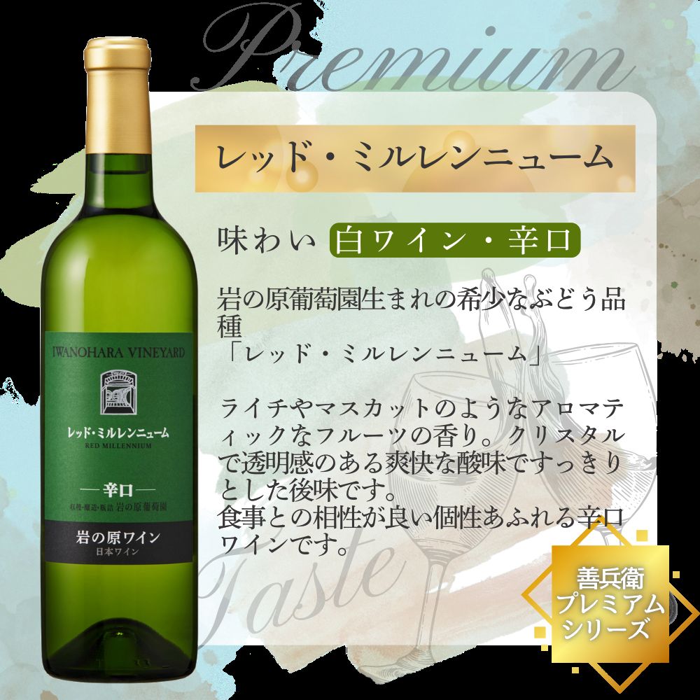 【ふるさと納税】ワイン 希少ぶどう品種 岩の原ワイン レッド・ミルレンニューム 辛口 お酒 希少 ぶどう 岩の原 新潟 上越　お届け：入金確認後、順次発送いたします。 サムネイル3