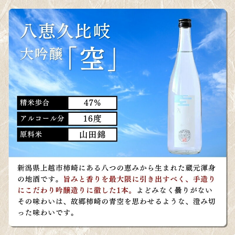 【ふるさと納税】日本酒 八恵久比岐 大吟醸・かまぼこ「荒波ほたて・焼さば巻き」 セット お酒 蒲鉾　お届け：順次発送 サムネイル3