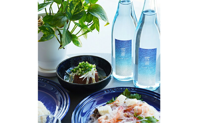 【ふるさと納税】日本酒 スノーブルー雪蒼　大吟醸　720ml お酒 新潟 上越 サムネイル3