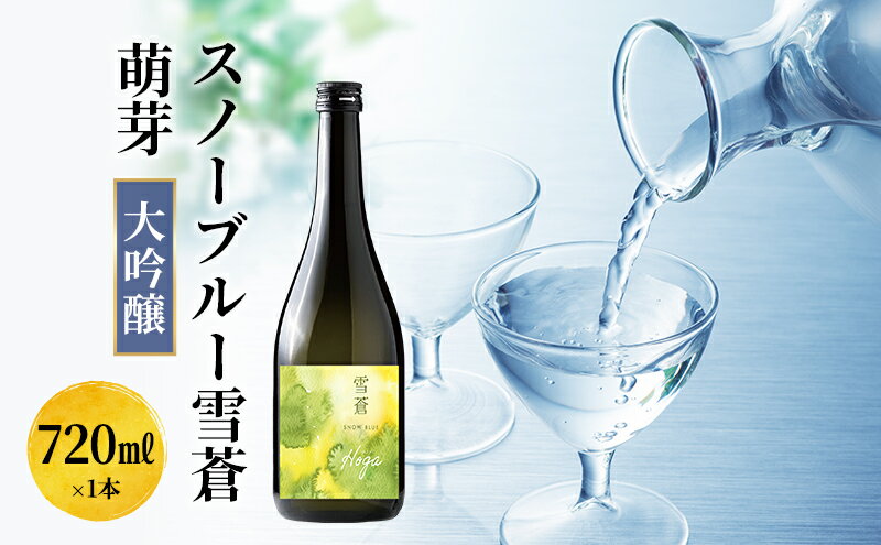 【ふるさと納税】日本酒 スノーブルー雪蒼 萌芽 大吟醸　720ml お酒 新潟 上越 サムネイル2