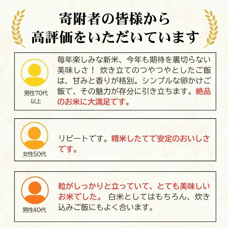 【ふるさと納税】高評価★4.84 【精米したて！】令和7年産 令和8年産 新潟県上越市産 コシヒカリ 5kg 15kg 30kg 定期便 精米 こしひかり 蛍の里 新米 先行予約　お届け：記載の配送開始日から順次発送 - 画像3