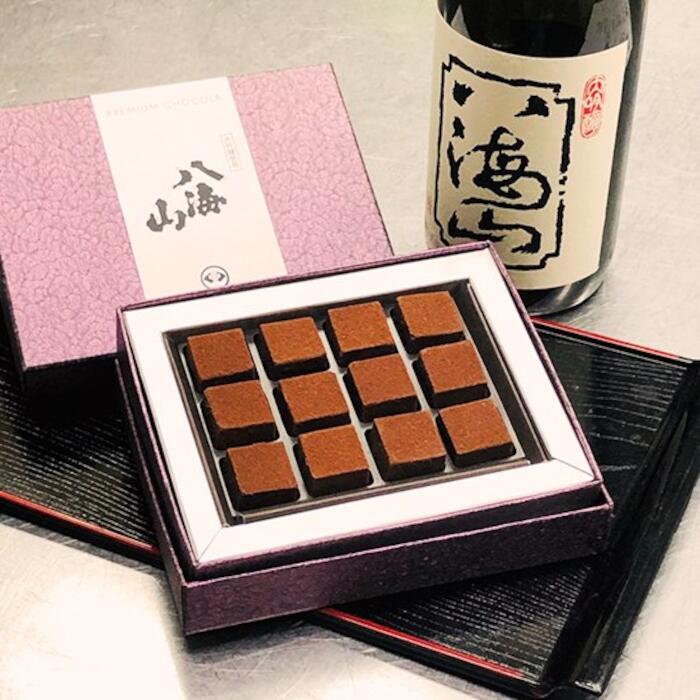 【ふるさと納税】しょこら亭 新潟地酒ショコラセット お菓子 菓子 スイーツ 贈答 - 画像2
