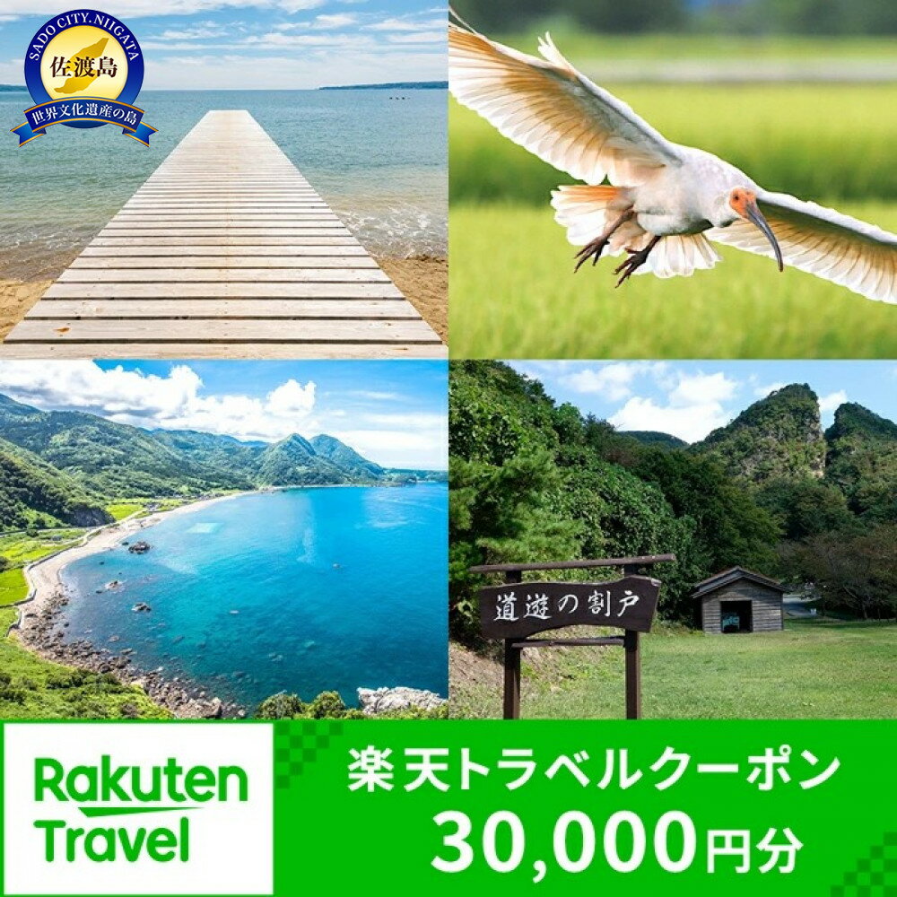 新潟県佐渡市の対象施設で使える楽天トラベルクーポン 寄付額100,000円