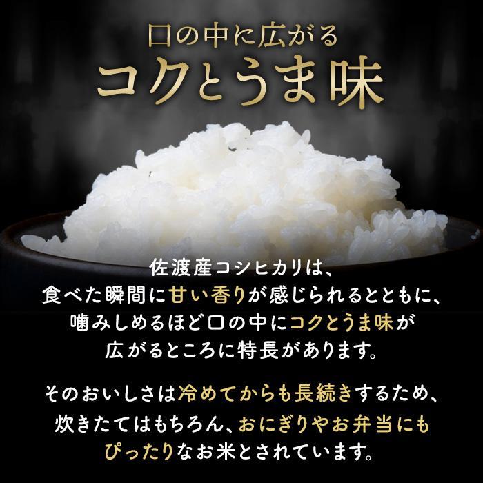 【ふるさと納税】米 コシヒカリ 佐渡産 ( 5kg／10kg／定期便 ) 米物語 | お米 こめ 白米 食品 人気 おすすめ 送料無料 お楽しみ コメ 精米 ご飯 ごはん 新潟 佐渡市 サムネイル3