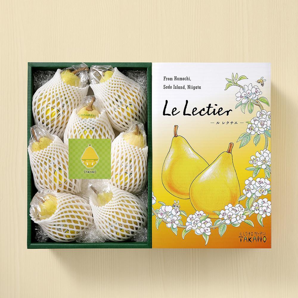 【ふるさと納税】【先行予約】佐渡島産 ル レクチエ 約4kg（6～12個）贈答用 | フルーツ 果物 くだもの 食品 人気 おすすめ 送料無料 サムネイル2