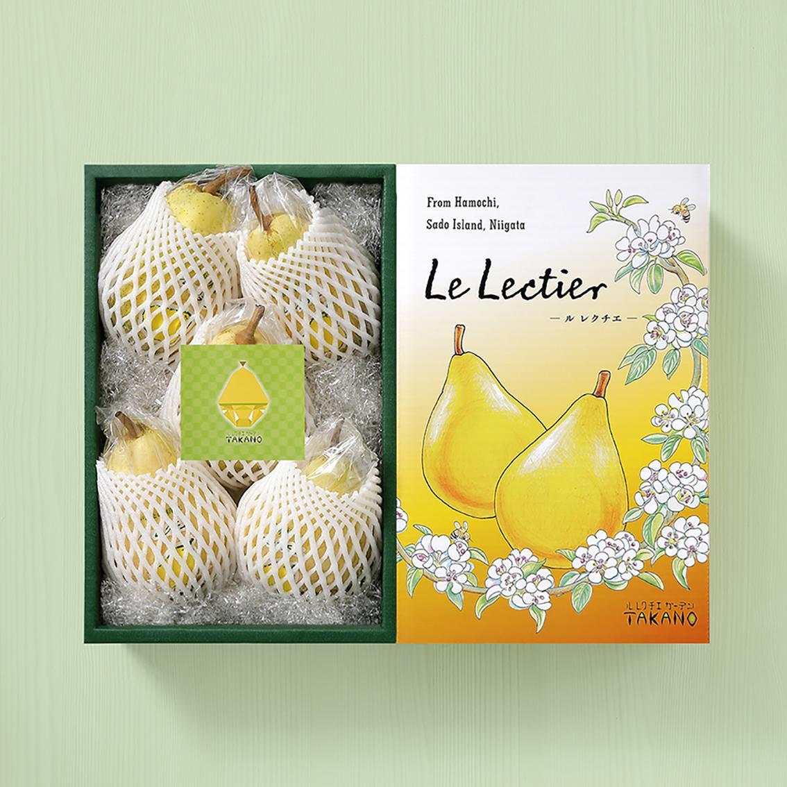 【ふるさと納税】【先行予約】佐渡島産 ル レクチエ 約2kg（5～6個）贈答用 | フルーツ 果物 くだもの 食品 人気 おすすめ 送料無料 サムネイル2