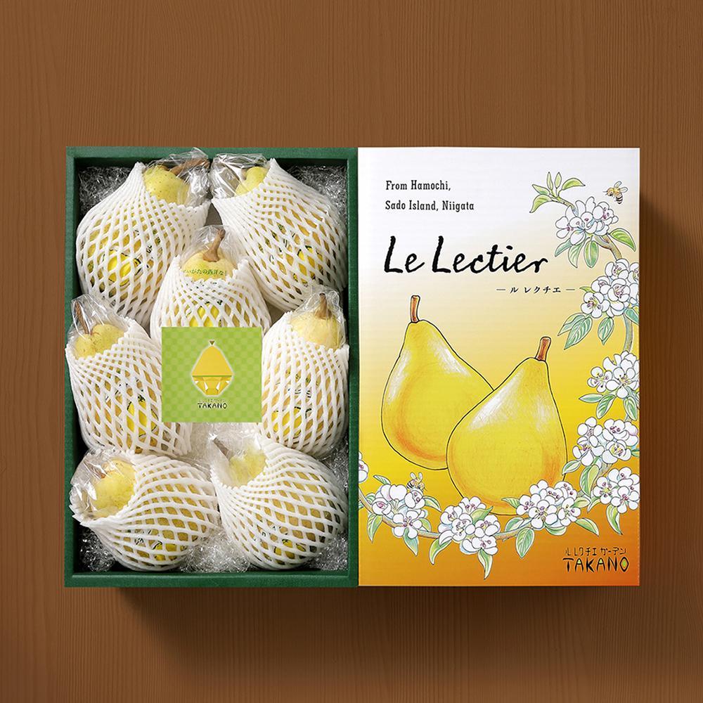 【ふるさと納税】【先行予約】佐渡島産 ル レクチエ 約3kg（5～9個）贈答用 | フルーツ 果物 くだもの 食品 人気 おすすめ 送料無料 サムネイル2