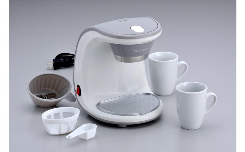 【ふるさと納税】コーヒーメーカー2カップ キッチン用品 調理家電 コーヒーマシン 卓上 サムネイル3