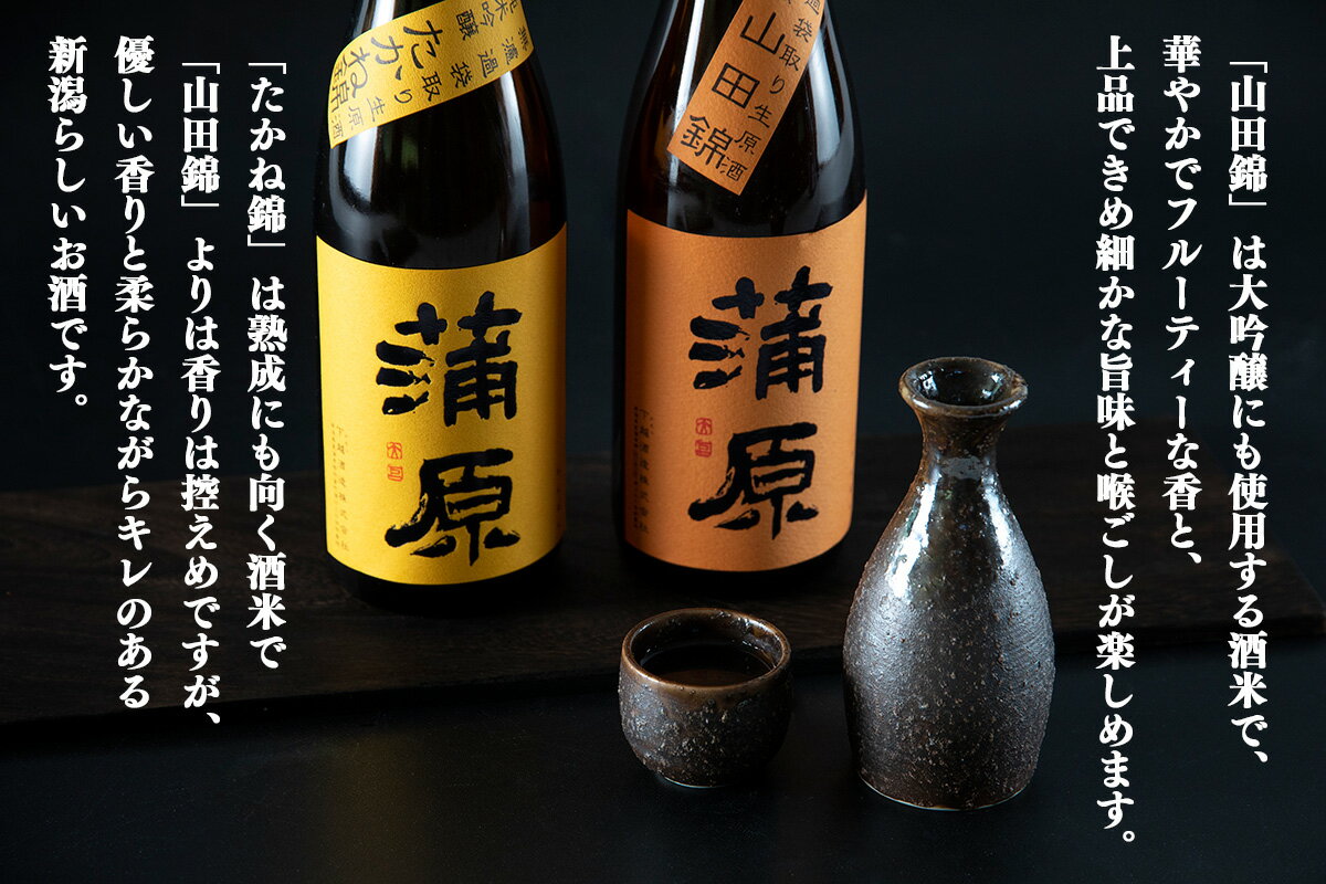 【ふるさと納税】日本酒 飲み比べ 2本 セット 720ml 新潟 《下越酒造》 蒲原 山田錦 たかね錦 純米吟醸 原酒 生 | 国産米使用 精米歩合50％ 無濾過袋取り生原酒 阿賀 清酒 地酒 ギフト プレゼント 送料無料 【B-1】 サムネイル3