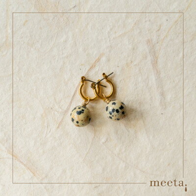 【ふるさと納税】淡水パールとラピスラズリほか天然石12種の着せ替えフープピアスセット【配送不可地域：沖縄県】【1479523】 サムネイル3