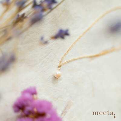 あこやパール一粒k14gfネックレス【配送不可地域：沖縄県】【1479524】