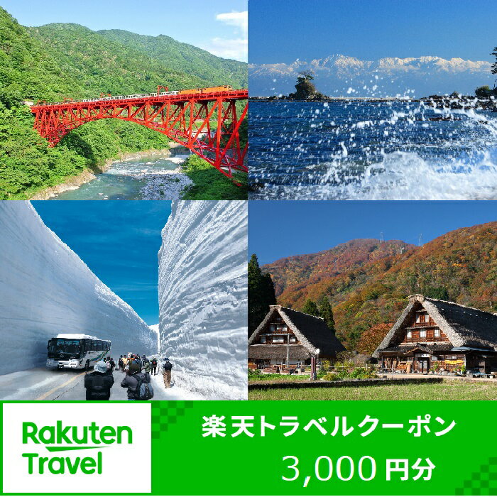 【能登半島地震復興支援】富山県の対象施設で使える楽天トラベルクーポン寄付額10,000円
