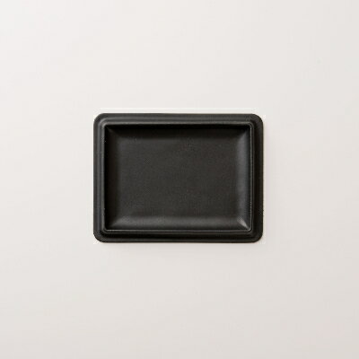 colm レザートレイ　Lサイズ　ブラック　「立体成型で作った本革製トレイ」【1232565】