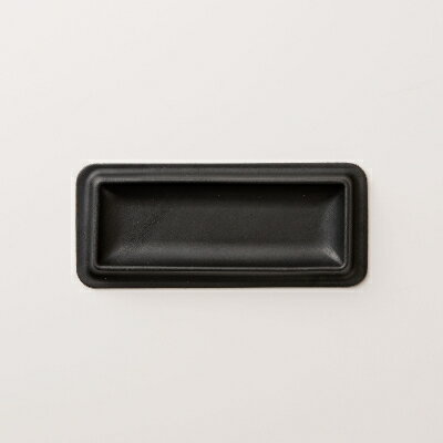 colm レザートレイ　Mサイズ　ブラック　「立体成型で作った本革製トレイ」【1233169】