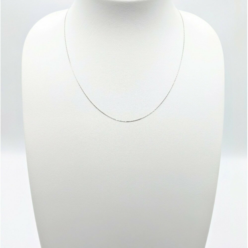 【ふるさと納税】【プラチナネックレス Pt900 グリームカット長小豆0.25 50cm】富山県 富山市 贈り物 おすすめ ギフト 記念 サムネイル2