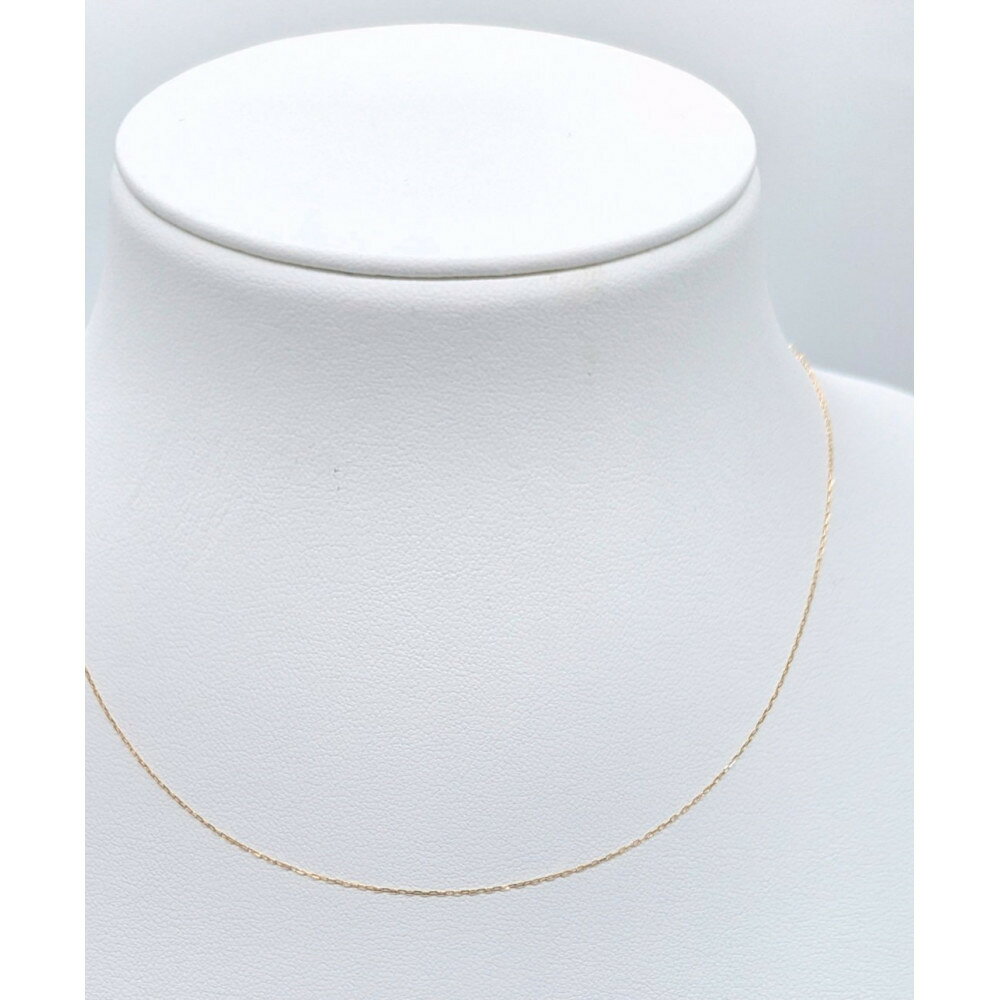 【ふるさと納税】【18金イエローゴールドネックレス グリームカット長小豆0.4 60cm】富山県 富山市 贈り物 おすすめ ギフト 人気 記念 サムネイル2