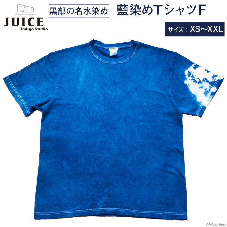 Tシャツ ASCENSION 藍染め タイダイ TシャツF 1枚 ファッション 服 男性 メンズ 女性 レディース 　お届け：※寄附申込がお盆・連休前後の場合や寄附申込が集中した場合は、お届けまでお待たせすることがございます。