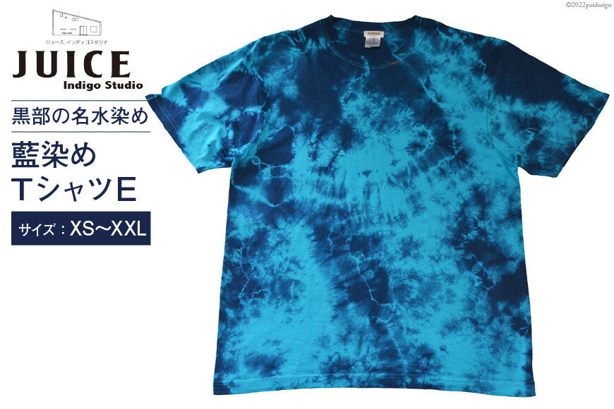 【ふるさと納税】Tシャツ ASCENSION 藍染め タイダイ TシャツE 1枚 ファッション 服 男性 メンズ 女性 レディース 　お届け：※寄附申込がお盆・連休前後の場合や寄附申込が集中した場合は、お届けまでお待たせすることがございます。 サムネイル2