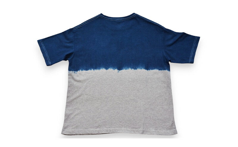 【ふるさと納税】藍染めタイダイワイドTシャツ I ASCENSION 黒部の名水染め　ファッション 服 男性 メンズ 女性 レディース トップス 藍染め おしゃれ 染物 プレゼント サムネイル3