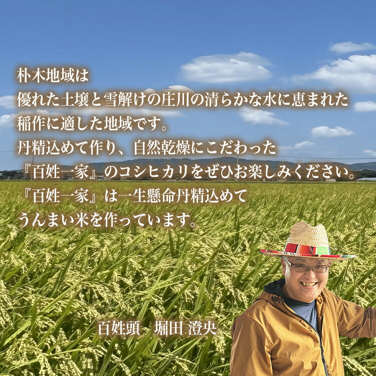 【ふるさと納税】【射水市】【射水の美味しいお米】百姓一家のコシヒカリ 5kg【精米】｜お米 米 こめ コメ こしひかり コシヒカリ 令和7年産米 ブランド米 銘柄米 5kg 5キロ 白米 新米 富山県産 射水市産 北陸 人気 ランキング おすすめ ※離島への配送不可 - 画像3