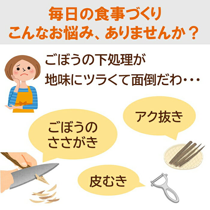 【ふるさと納税】「うまみ丸ごと野菜 国産ささがきごぼう 100g」×20袋 ※離島への配送不可 - 画像3