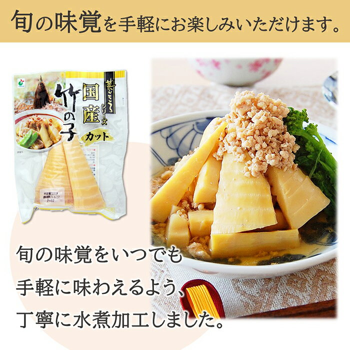 【ふるさと納税】「菜ごころ 国産竹の子カット 120g」×30袋 ※離島への配送不可 - 画像3