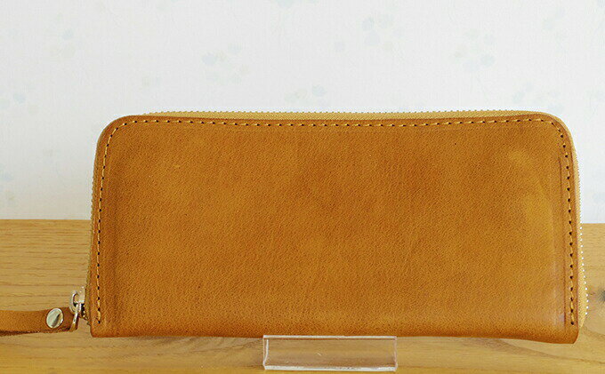 【ふるさと納税】 オールレザー長財布 [アトリエSASSA 富山県 朝日町 34310093] 財布 メンズ レディース 長財布 革 国産 皮革 手作り サムネイル2