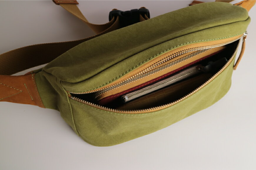 【ふるさと納税】 ボディバッグ [アトリエSASSA 富山県 朝日町 34310128] サムネイル2