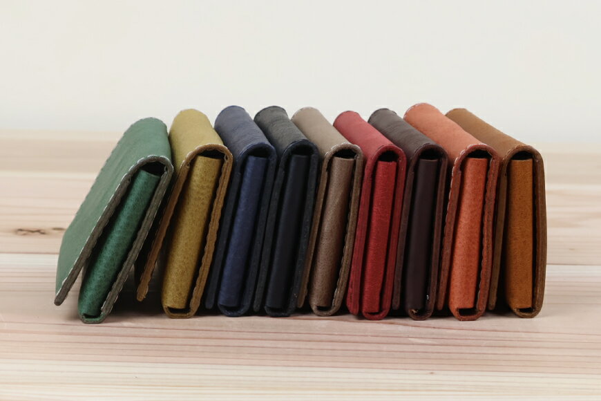 【ふるさと納税】 名刺入れ [アトリエSASSA 富山県 朝日町 34310573] 名刺 めいし 名刺入 カードケース 革 牛革 国産 レザー手作り カードホルダー シンプル サムネイル2