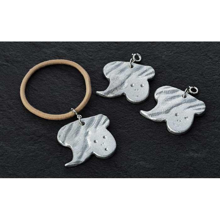 金沢鋳物の石川さんが登場！石川さんアクセサリーチャーム Lサイズ　3種 | 石川さん キャラクター アクセサリー チャーム ヘアゴム アルミ ギフト 贈答 金沢